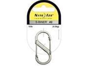 Niteize SB30311 Nite Ize S Biner Size 2 Carry Biner 0.87 in. Stainless Steel 6 Pack