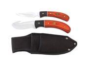 Maxam 2pc Hunting Knife Set