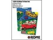 Rome Industries 2019 110 Ways To Have Fun Travel Games Activities