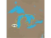 C MAP NT NA C102 Lakes Michigan Huron Furuno FP Card