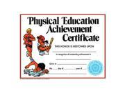 Hayes School Publishing H VA195CL Certificate Physical Education 30 Pack
