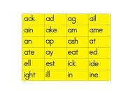Dowling Magnets DO 733002 Magnet Literacy Word Family Magnets