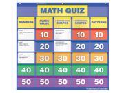 Teachers Friend TF 5410 Math Class Quiz Gr K 1 Pocket Chart Add Ons