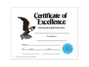 Hayes School Publishing H VA221CL Certificate Of Excellence 30 Set