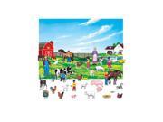 LITTLE FOLKS VISUALS LFV22382 FARM SET 6IN FIGURES WITH UNMOUNTED