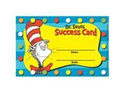 EUREKA EU-844201 DR SEUSS CAT IN THE HAT REWARD PUNCH CARDS