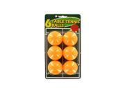 Set of six table tennis balls Pack of 24