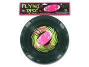 Bulk Buys KM005 72 Plastic Flying Disk Toy Yellow Purple and Orange