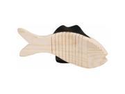 Wood Wiggle Animal Fish 6.5 X3