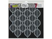 Crafters Workshop TCW 450 Crafters Workshop Template 12 in. X12 in. Art Deco Leaves
