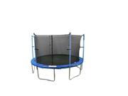Upper Bounce UBSF01 12 12 Ft Trampoline Enclosure Set equipped with Upper Bounce Easy Assemble Feature