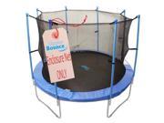 Upper Bounce UBNET 14 8 IS 14 ft. Framed Trampoline Enclosure Net Fit For 8 Poles or 4 Arches