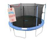 Upper Bounce UBNET 8 4 IS 8 ft. Trampoline Enclosure Safety Net Fits For 8 FT.