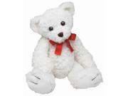 First Main Inc. 1735 White Stuffed Teddy Bear