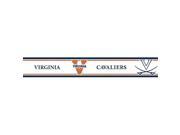 Trademarx RBP VIRG Virginia Cavaliers Licensed Peel N Stick Border