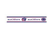 Trademarx RBP BJAC Columbus Blue Jackets Licensed Peel N Stick Border