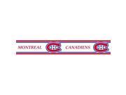 Trademarx RBP CAN Montreal Canadiens Licensed Peel N Stick Border
