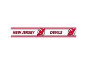 Trademarx RBP DEVL New Jersey Devils Licensed Peel N Stick Border