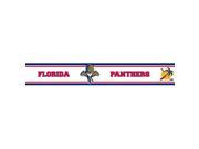 Trademarx RBP PANT Florida Panthers Licensed Peel N Stick Border