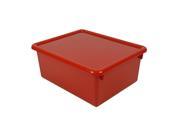 Romanoff Products ROM16002 Stowaway Red Letter Box With Lid 13 X 10 .50 X 5