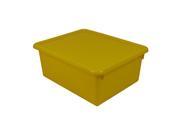Romanoff Products ROM16003 Stowaway Yellow Letter Box With Lid 13 X 10 .50 X 5