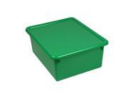 Romanoff Products ROM16005 Stowaway Green Letter Box With Lid 13 X 10 .50 X 5