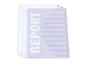 C Line Products Inc CLI42313 C Line Vinyl Report Covers With Binding Bars