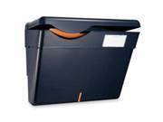 Officemate International Corp OIC21472 Security Wall File w Lid 13 .25in.x4 .75in.x9 .75in. Black