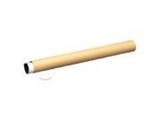 Nature Saver NAT01511 Economy Recycled Mailing Tube 3in.x31in. 25 CT Brown
