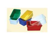 Steffy Wood SWP7052R 13 in. L x 8 in. W x 5 in. H Storage Trays Red