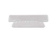 Hanging Tabs 1 3 Cut Holds 3 1 2 Inserts 25 PK Clear