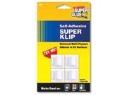 Super Glue Corp. KW4 12 Self Adhesive Super Klip Pack of 12