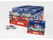 Realtoy RT8953P Nypd Police Car 24 Piece Counter Display