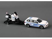 Realtoy RT86183 Nypd 1 64 DIE CAST Auto Trailer Set