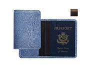 Raika RO 115 MOCHA Passport Cover Mocha
