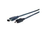 Comprehensive Standard Series IEEE 1394 Firewire 6 pin plug to 4 pin plug cable 10ft