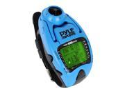 Pyle PSWWM90BL Wind Speed Meter with Wind Chill Temp. Altimeter Barometer Compass 10 Laps Chronograph Memory Yacht Timer Blue