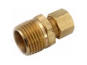 Anderson Metals 750068 1412 .88 in. X .75 in. Brass Low Lead Compression Fitting Conne