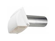 Dundas Jafine Inc. BPMH4WZW 4 in. White ProMax Wide Mouth Exhaust Hood