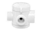 Waxman Consumer Products Group White 3 Way Shower Diverter Valve 7654100