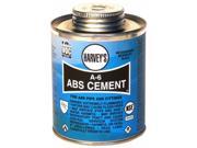 Wm Harvey Co 018510 24 .5 Pint Black A 6 Medium Bodied ABS Cement