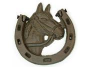 IWGAC 0184S 13019 Cast Iron Horse Shoe Door Knocker