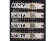 Ceiling Fan Designers 42SET NFL NOS NFL Orleans Saints Football 42 In. Ceiling Fan Blades Only
