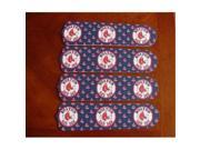 Ceiling Fan Designers 42SET MLB BOS MLB Boston Red Sox Baseball 42 In. Ceiling Fan Blades Only