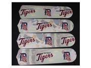 Ceiling Fan Designers 42SET MLB DET MLB Detroit Tigers Baseball 42 In. Ceiling Fan Blades Only