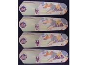 Ceiling Fan Designers 42SET MLB NYM MLB York Mets Baseball 42 In. Ceiling Fan Blades Only