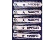 Ceiling Fan Designers 52SET NFL DAL NFL Dallas Cowboys Football 52 In. Ceiling Fan Blades Only