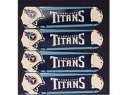 Ceiling Fan Designers 52SET NFL TEN NFL Tennessee Titans Football 52 In. Ceiling Fan Blades OnlY