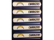 Ceiling Fan Designers 52SET NFL SAN NFL San Diego Chargers Football 52 In. Ceiling Fan Blades ONLY
