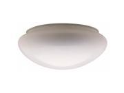 Westinghouse Lighting 8561300 6 in. White Mushroom Glass Fitter Pack of 6